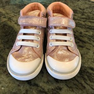 See Kai Run Girls Toddler 10 hi tops
